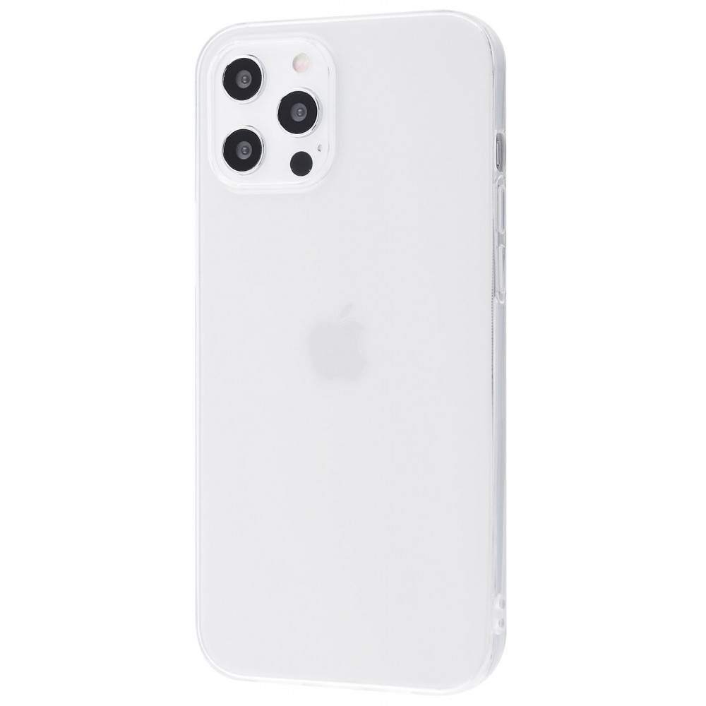 Чохол Силікон 0.5 mm iPhone 12 Pro Max black