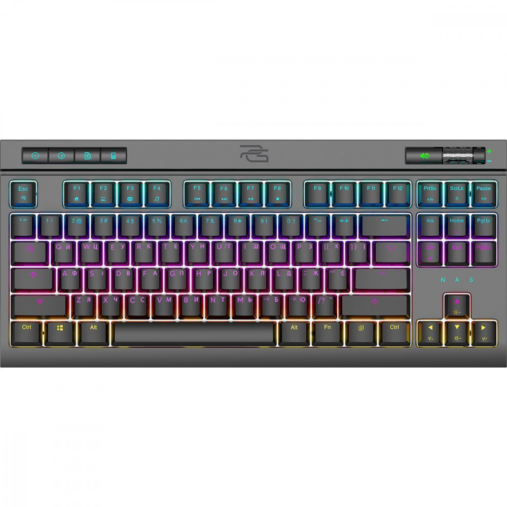 Ігрова механічна клавіатура Proove Gaming Sideswap (Ukraine Layout) black