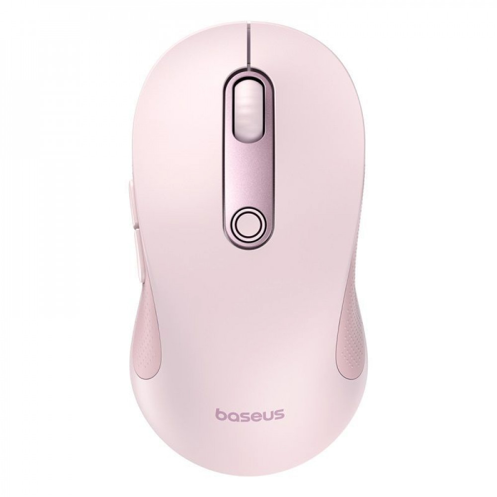 Бездротова Комп'ютерна Миша Baseus F02 Ergonomic Wireless Mouse (without Battery) pink