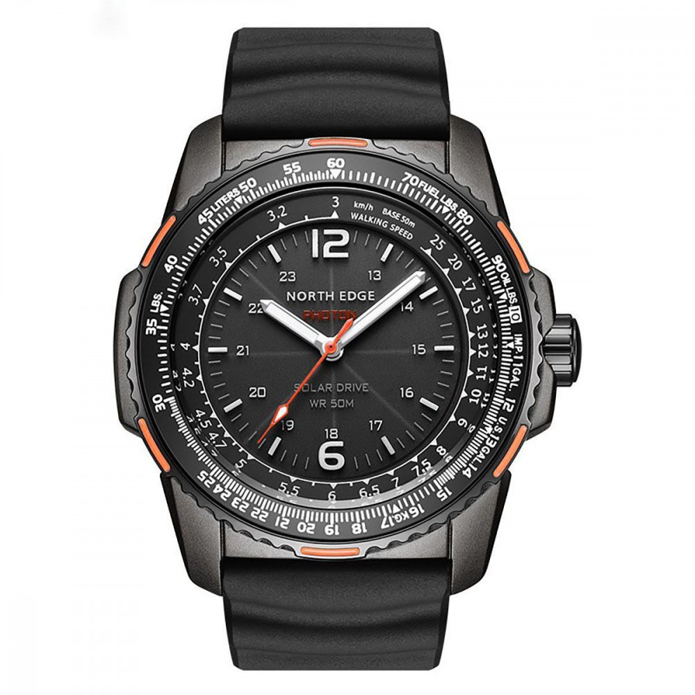 Механічний Годинник NORTH EDGE PHOTON black