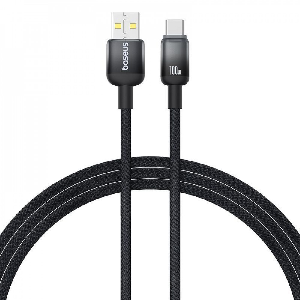 Кабель Baseus Discolor Series Fast Charging Type-C 100W (1m) black