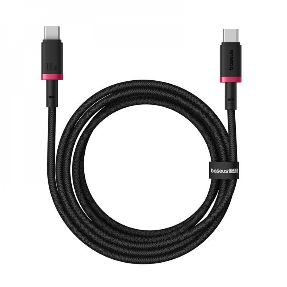 Кабель Baseus Dura Series Type-C to Type-C 100W (2m) red/black