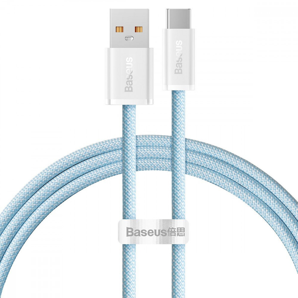 Кабель Baseus Dynamic Series Fast Charging Type-C 100W (1m) blue
