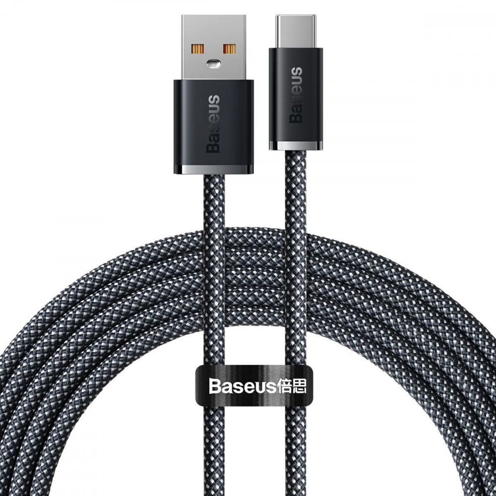 Кабель Baseus Dynamic Series Fast Charging Type-C 100W (2m) slate gray