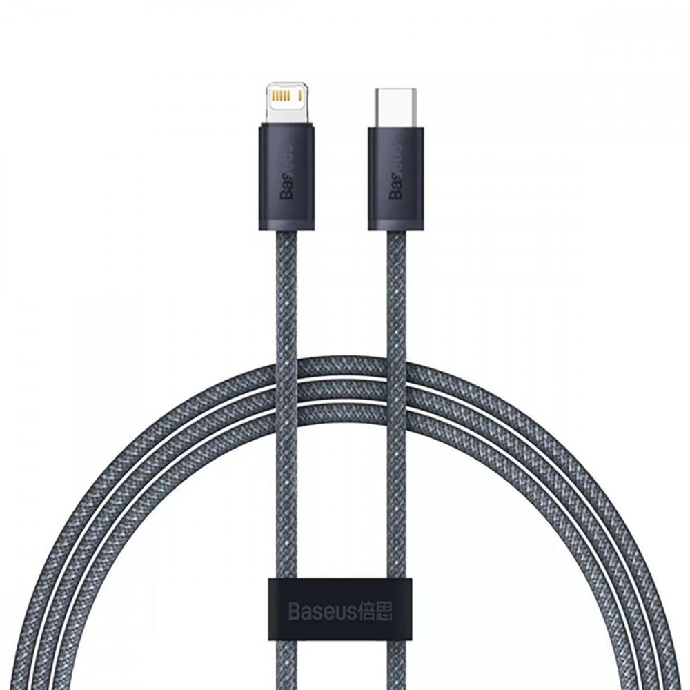 Кабель Baseus Dynamic Series Fast Charging Type-C to Lightning 20W (1m) slate gray