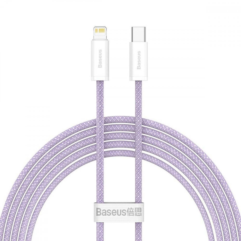 Кабель Baseus Dynamic Series Fast Charging Type-C to Lightning 20W (2m) purple