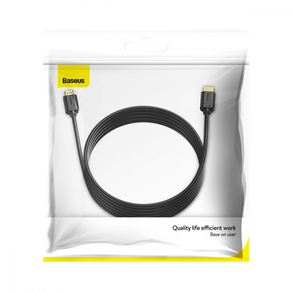 Кабель Baseus High Definition HDMI Male To HDMI Male (5m) black