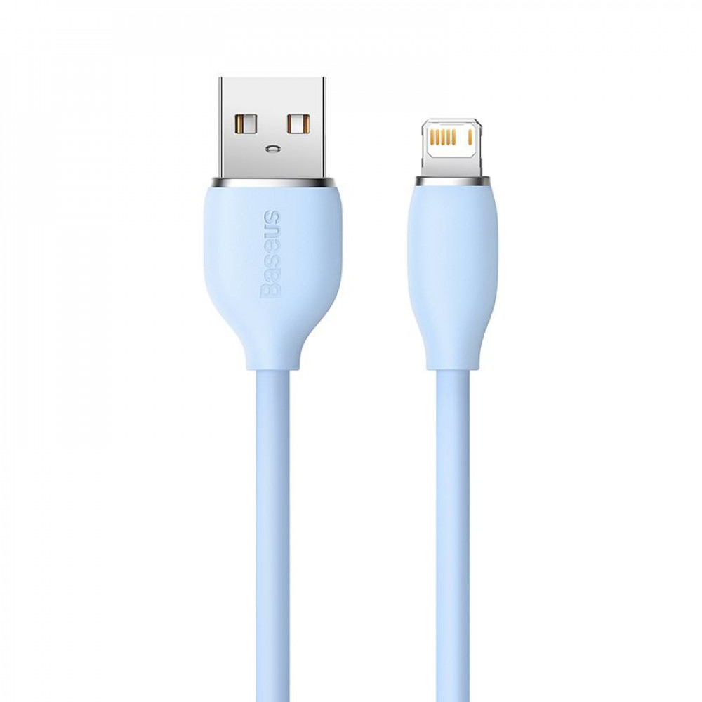 Кабель Baseus Jelly Liquid Silica Gel Fast Charging Lightning 2.4A (2m) blue