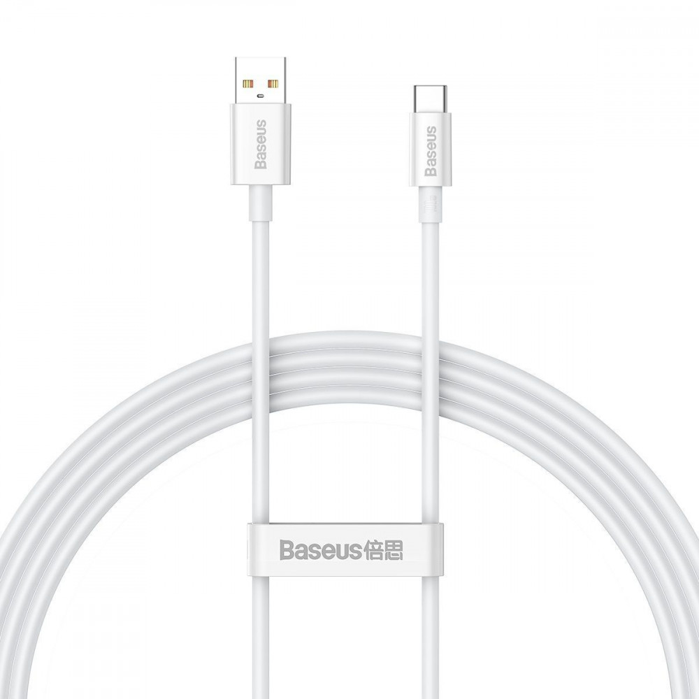 Кабель Baseus Superior Series Fast Charging Data Type-C 100W (2m) white