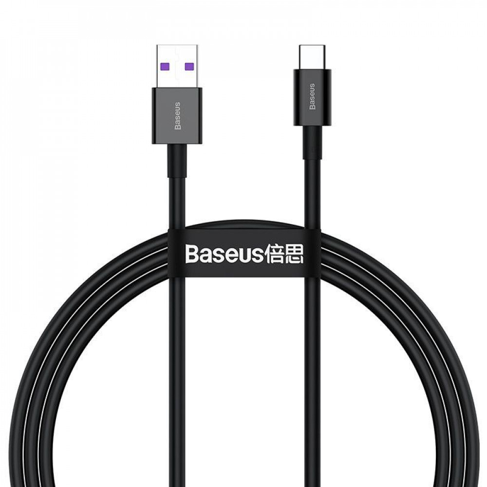 Кабель Baseus Superior Series Fast Charging Type-C 66W (1m) black