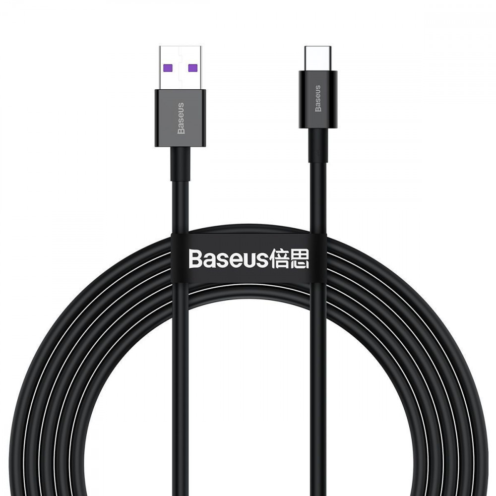 Кабель Baseus Superior Series Fast Charging Type-C PD 66W (2m) black