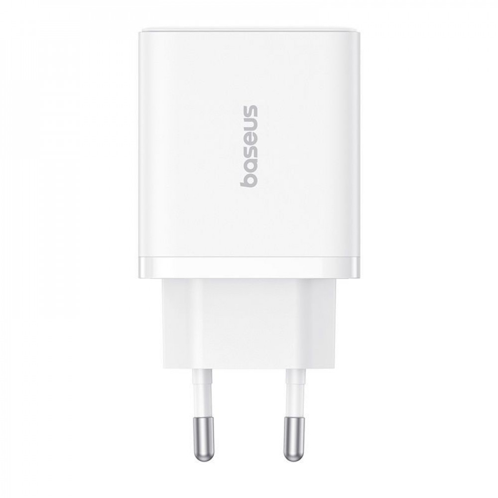 МЗП Baseus Cube Fast Charger 30W (Type-C + USB) white