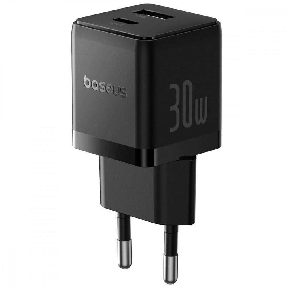 МЗП Baseus Palm Fast Charger 30W (Type-C + USB) black