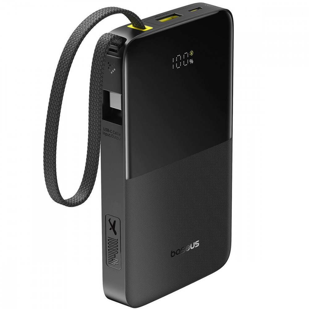 Портативна Батарея Baseus EnerFill Bipow2 Pro 22.5W 10000mAh black
