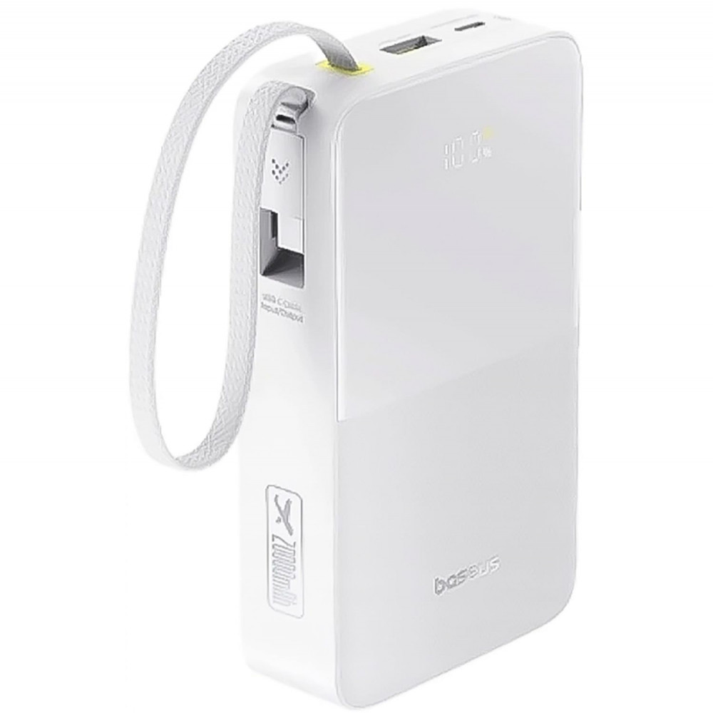 Портативна Батарея Baseus EnerFill Bipow2 Pro 22.5W 20000mAh white