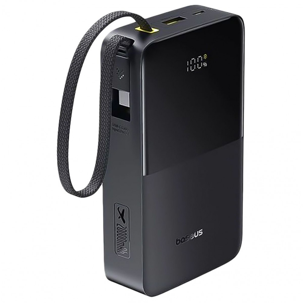 Портативна Батарея Baseus EnerFill Bipow2 Pro 22.5W 20000mAh black