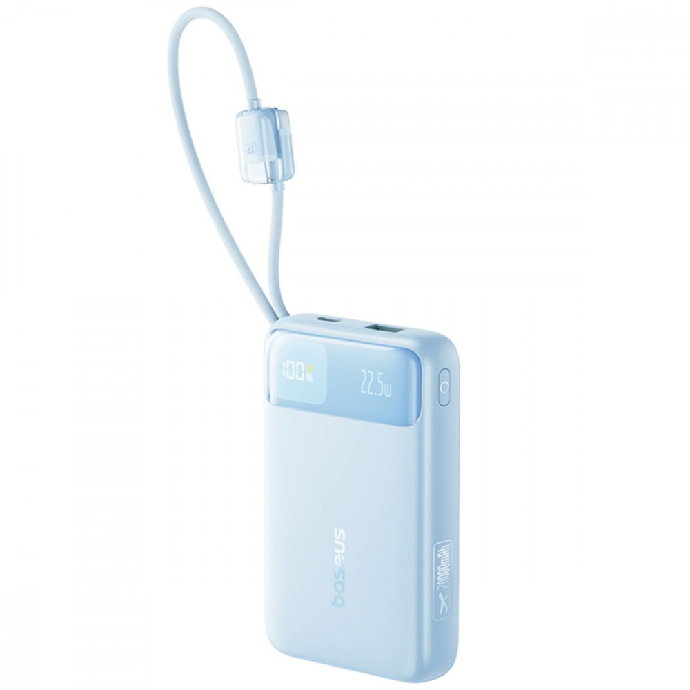 Портативна Батарея Baseus EnerFill FC11 20000mAh 22.5W blue