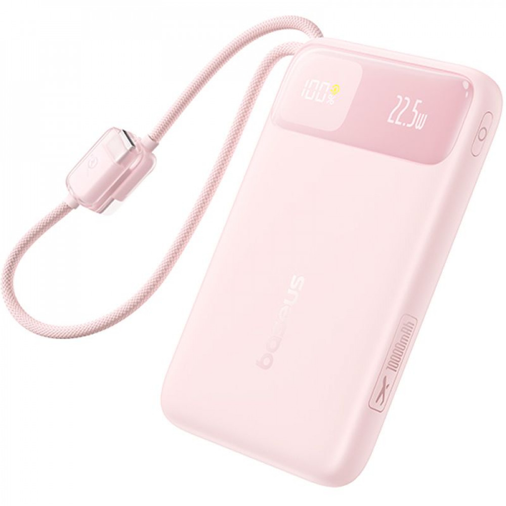Портативна Батарея Baseus EnerFill FC11 Digital Display 10000mAh 22.5W pink