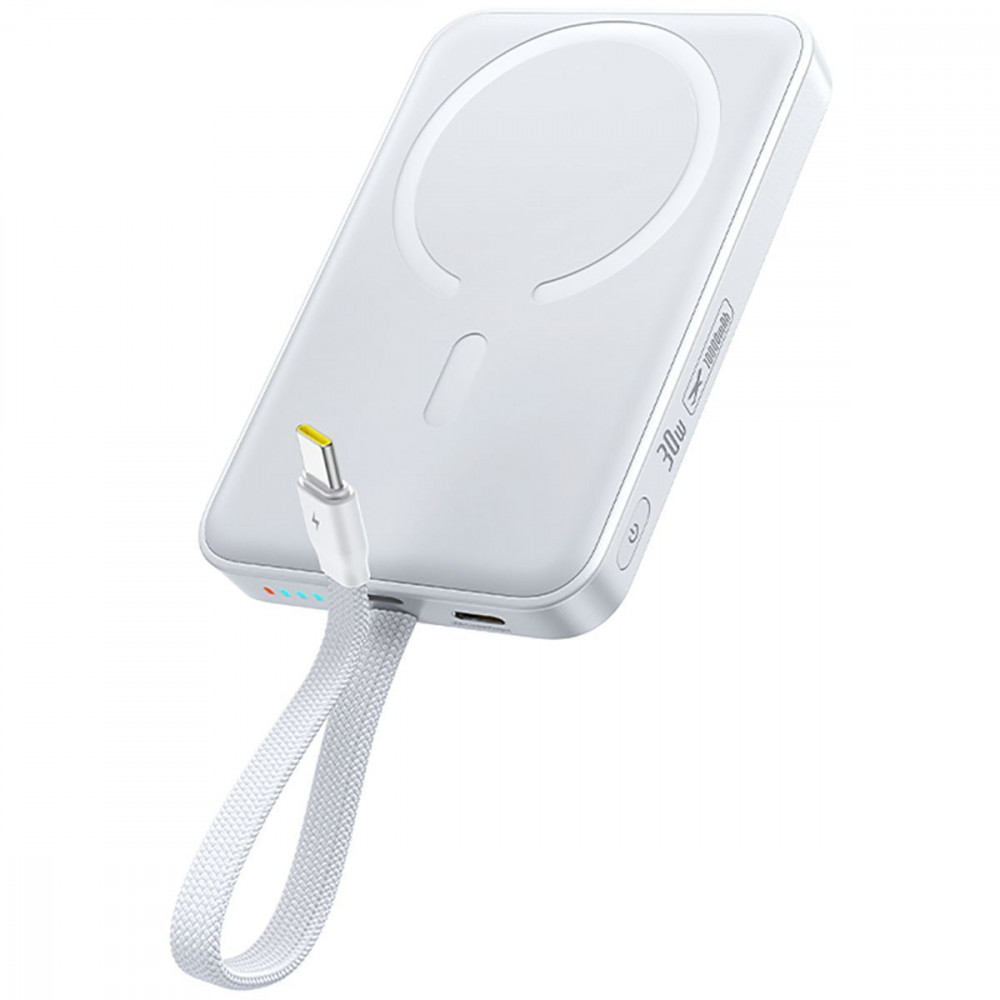 Портативна Батарея Baseus EnerFill FM11 with Built-in Type-C Cable 10000mAh 30W white