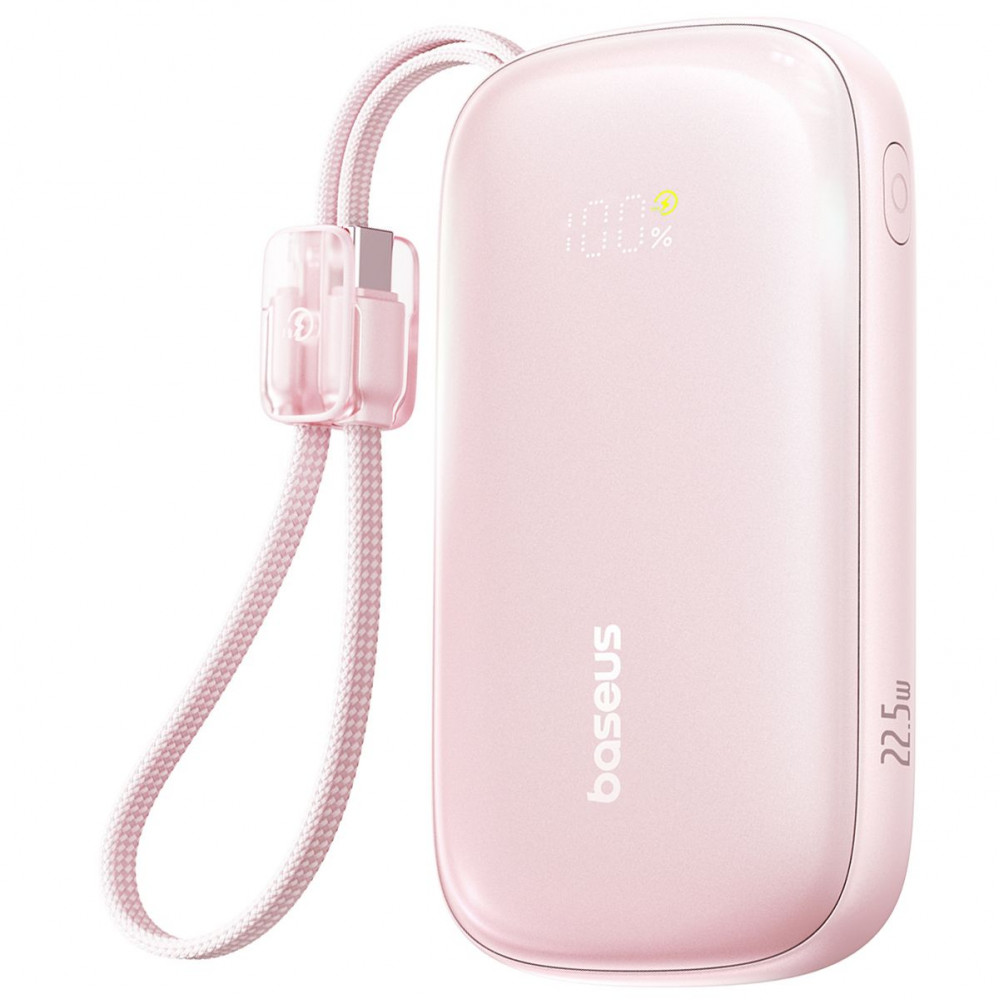 Портативна Батарея Baseus EnerFill Qpow 3 Ultra 22.5W 10000mAh pink