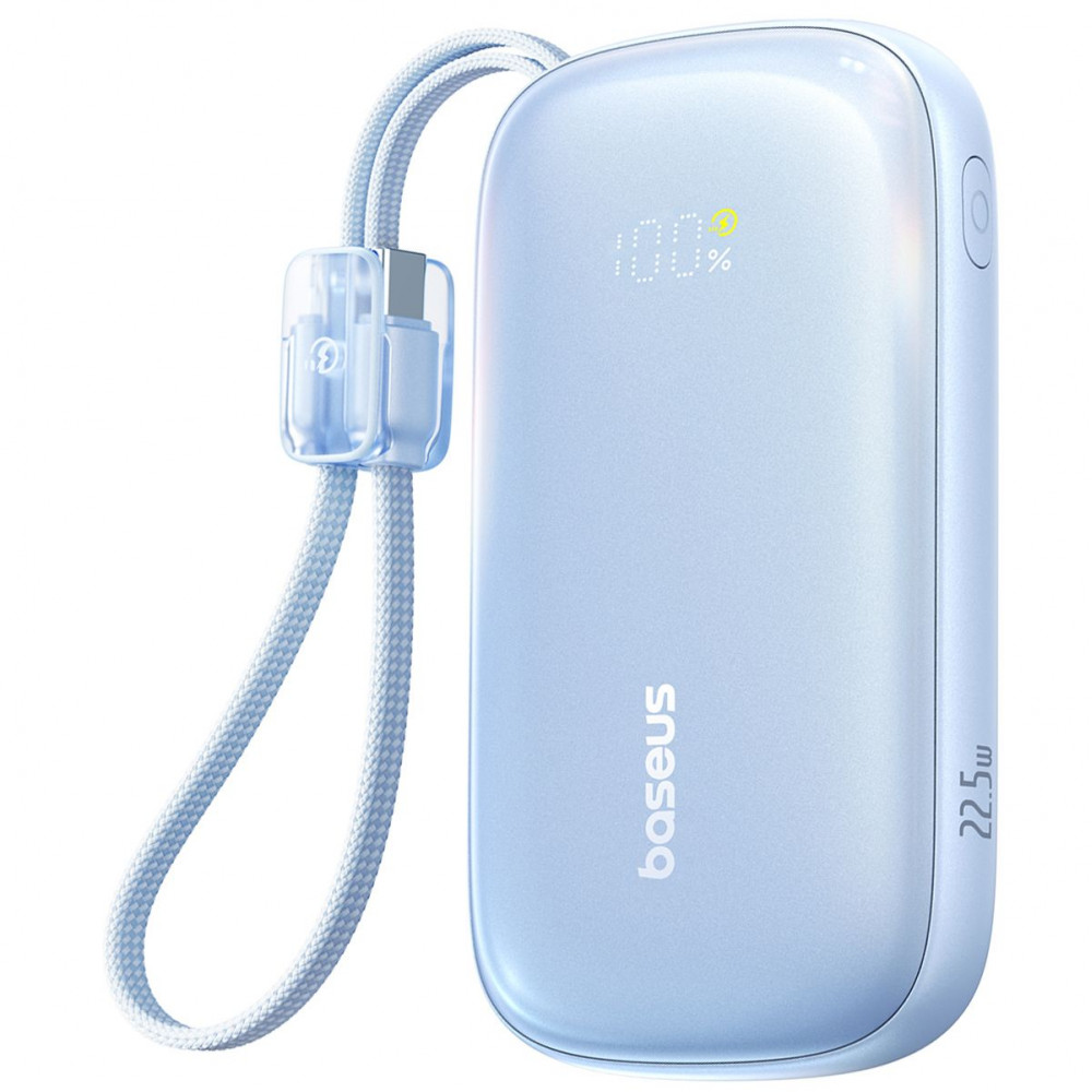 Портативна Батарея Baseus EnerFill Qpow 3 Ultra 22.5W 10000mAh blue