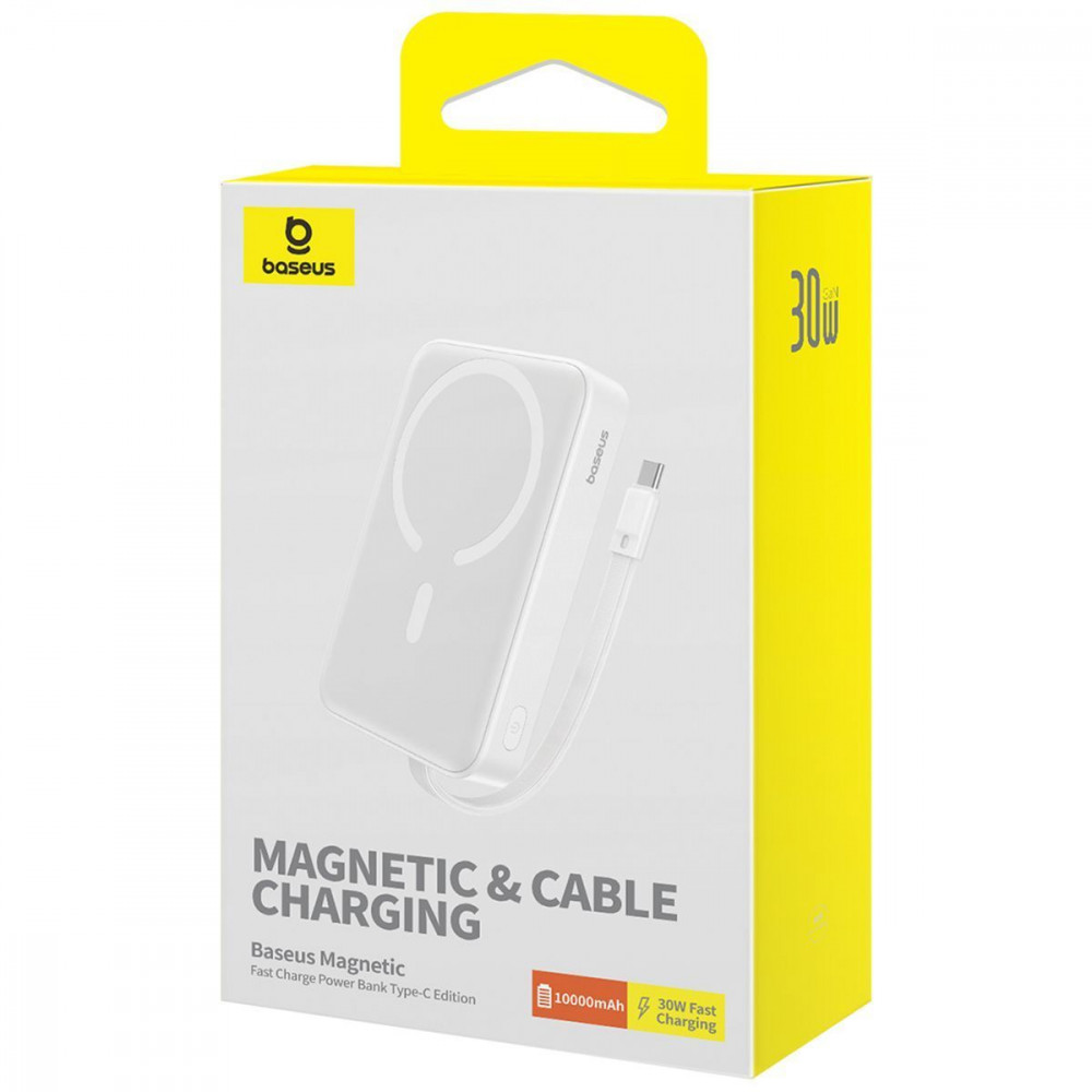 Портативна Батарея Baseus Magnetic Mini 30W 10000mAh yellow