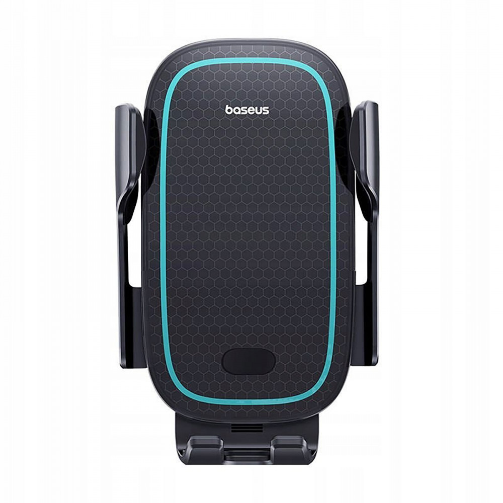 Автомобільний тримач з Бездротовим ЗП Baseus Milky Way Pro 15W black