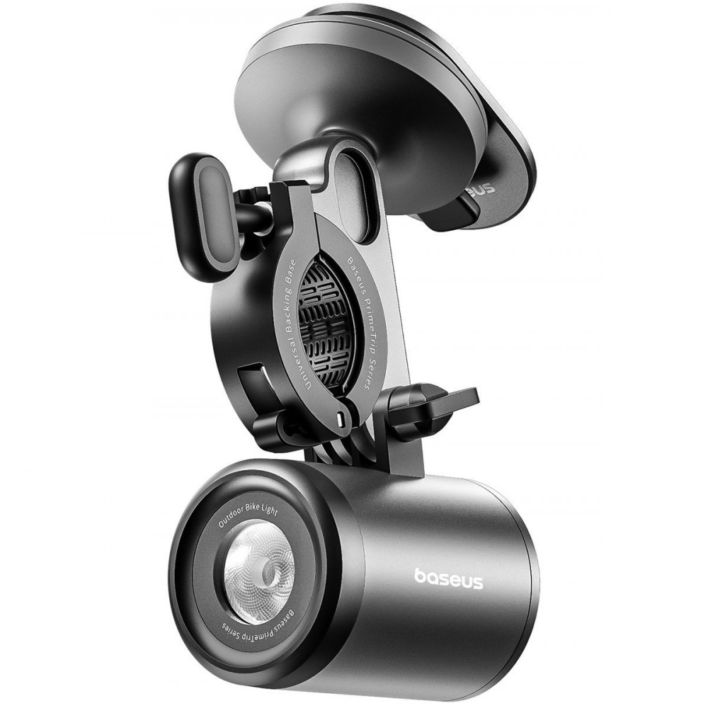 Тримач для велосипеда Baseus PrimeTrip Series Dual-Color Bike Light 2-in-1 black