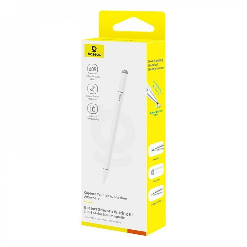 Стилус Baseus Smooth Writing III 3-in-1 white
