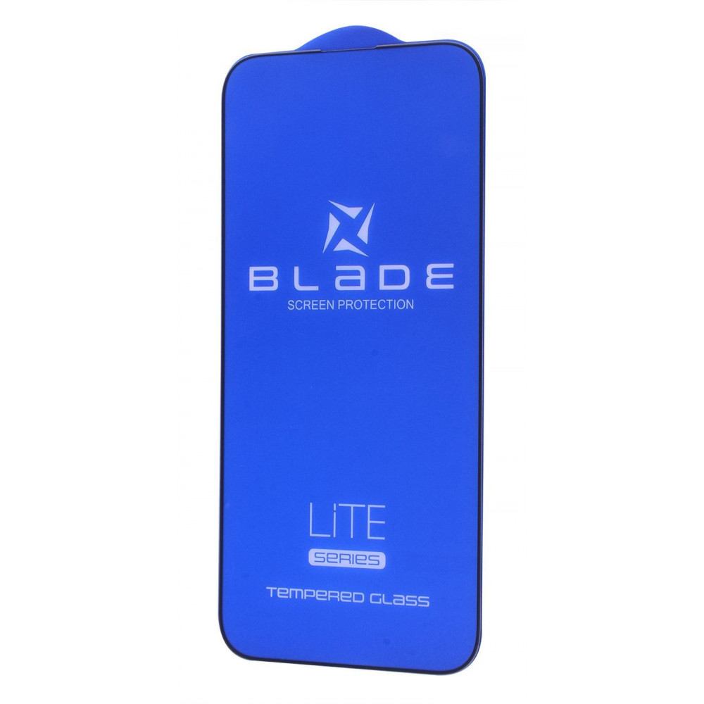 Захисне скло BLADE LITE Series Full Glue iPhone 13/13 Pro/14/16e/17e без упаковки black