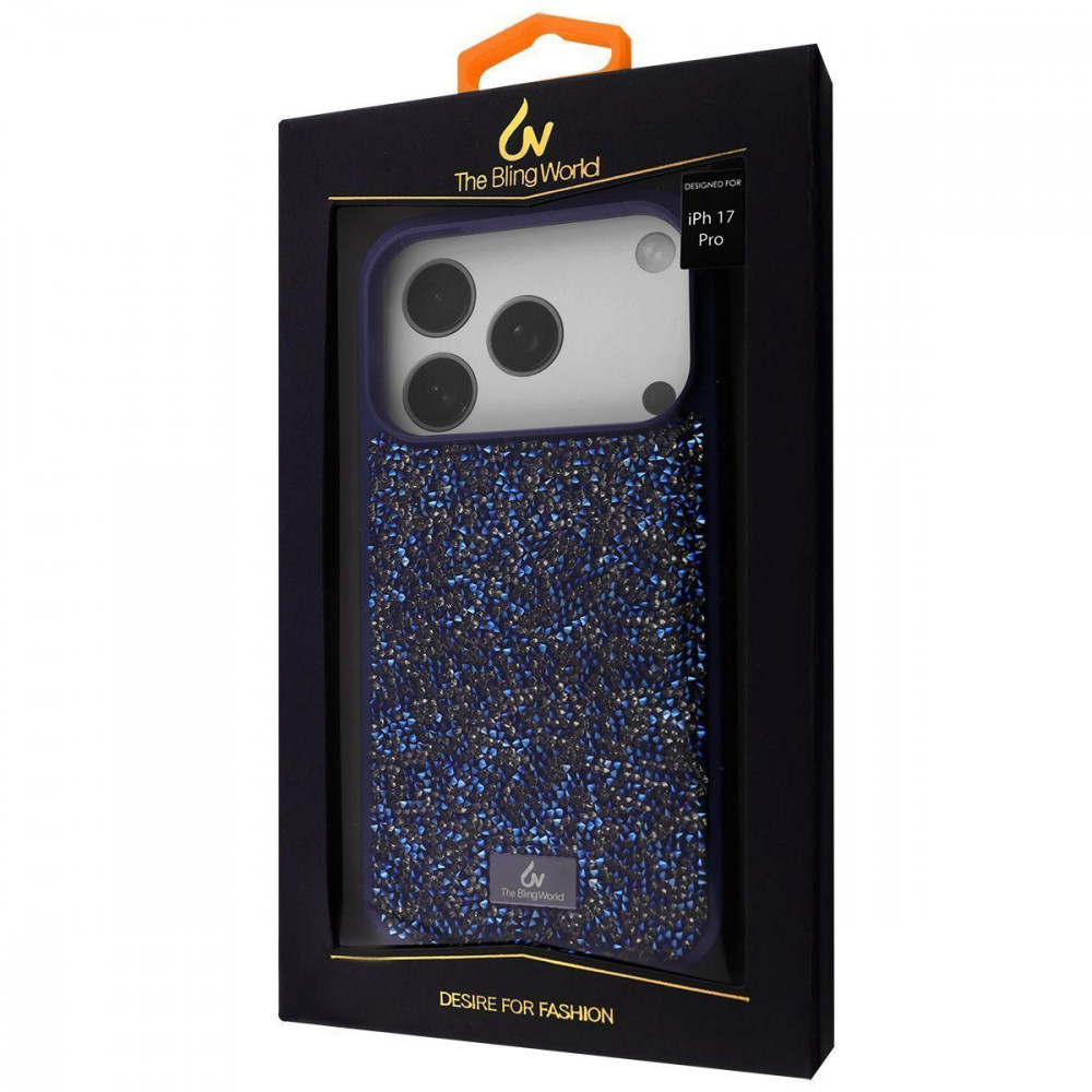 Чохол Bling World Rock Diamond (TPU) iPhone 17 Pro black