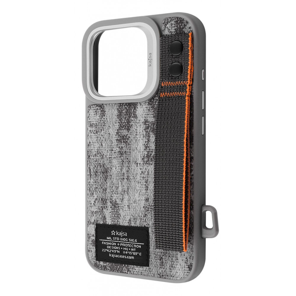 Чохол Kajsa Outdoor Collection Tie Dye with Magnetic Ring iPhone 16 Pro Max blue