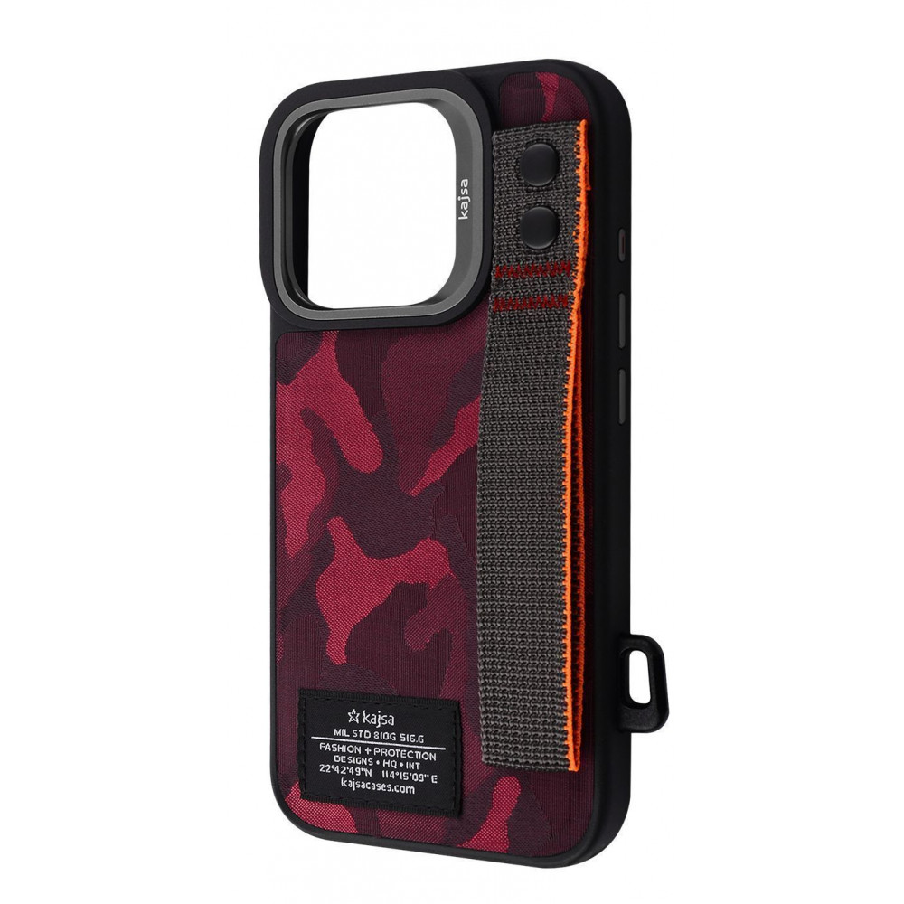 Чохол Kajsa Outdoor Collection with Magnetic Ring iPhone 16 Pro Max blue