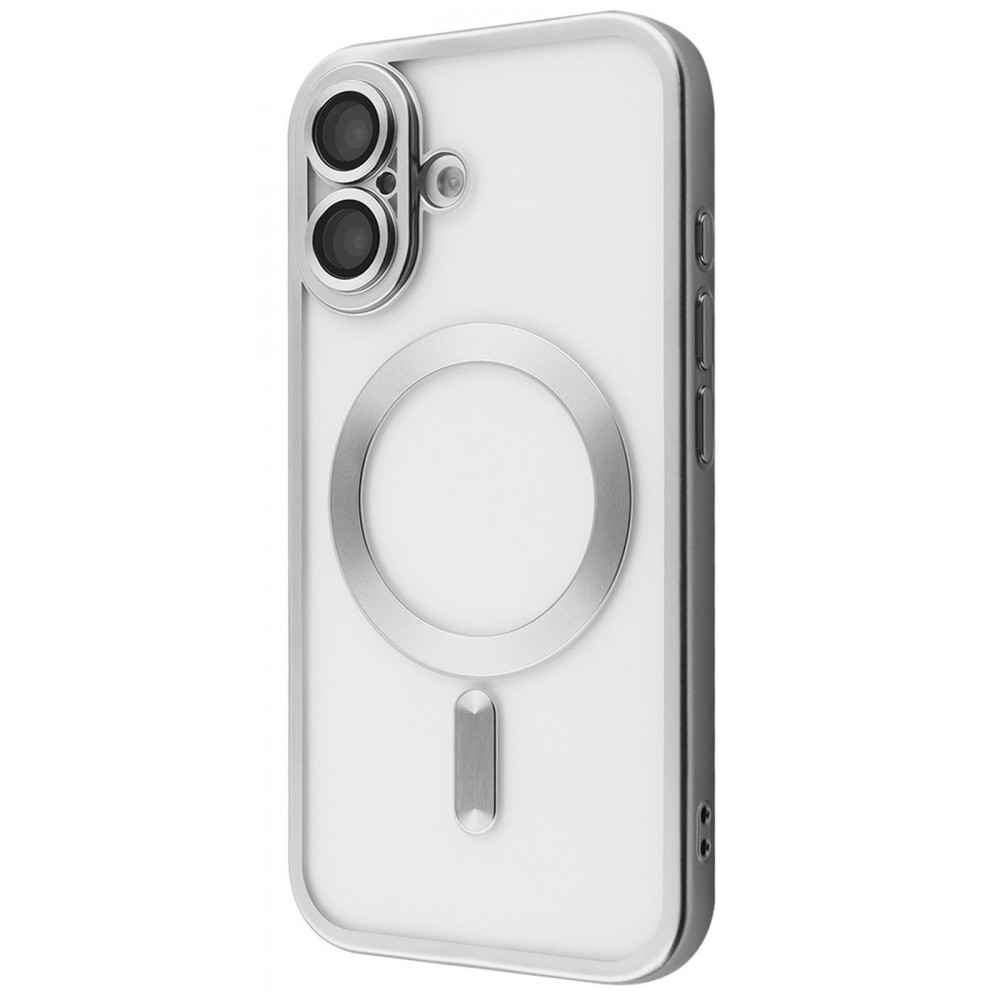 Чохол Metal Matte Case with Magnetic Ring iPhone 16 midnight blue