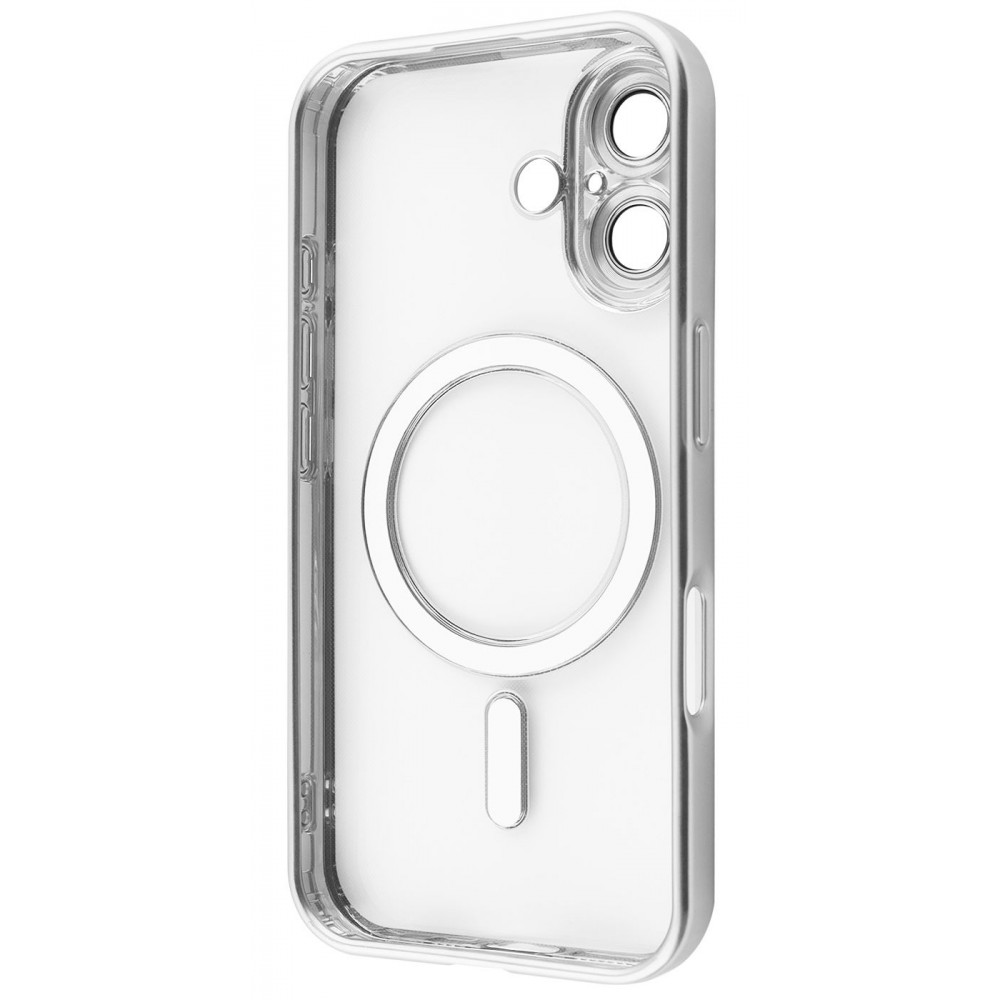 Чохол Metal Matte Case with Magnetic Ring iPhone 17 white titanium