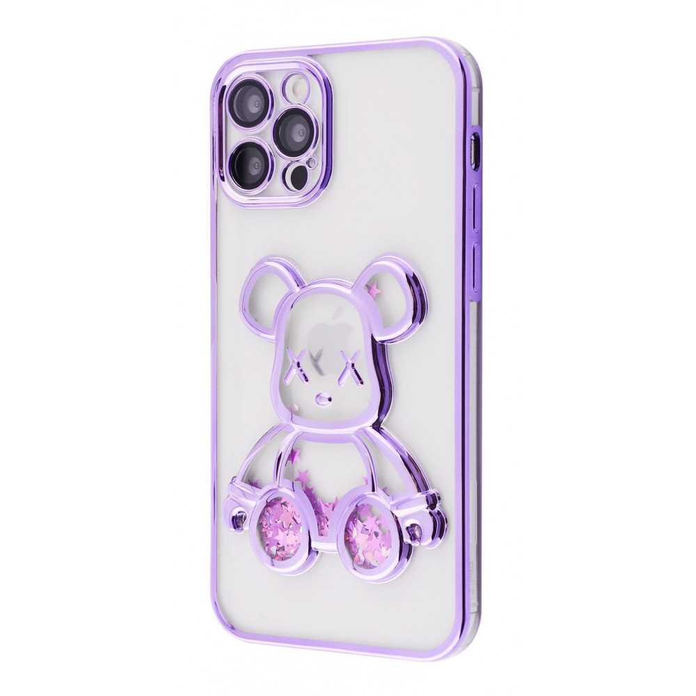 Чохол Shining Bear Case iPhone 12 purple