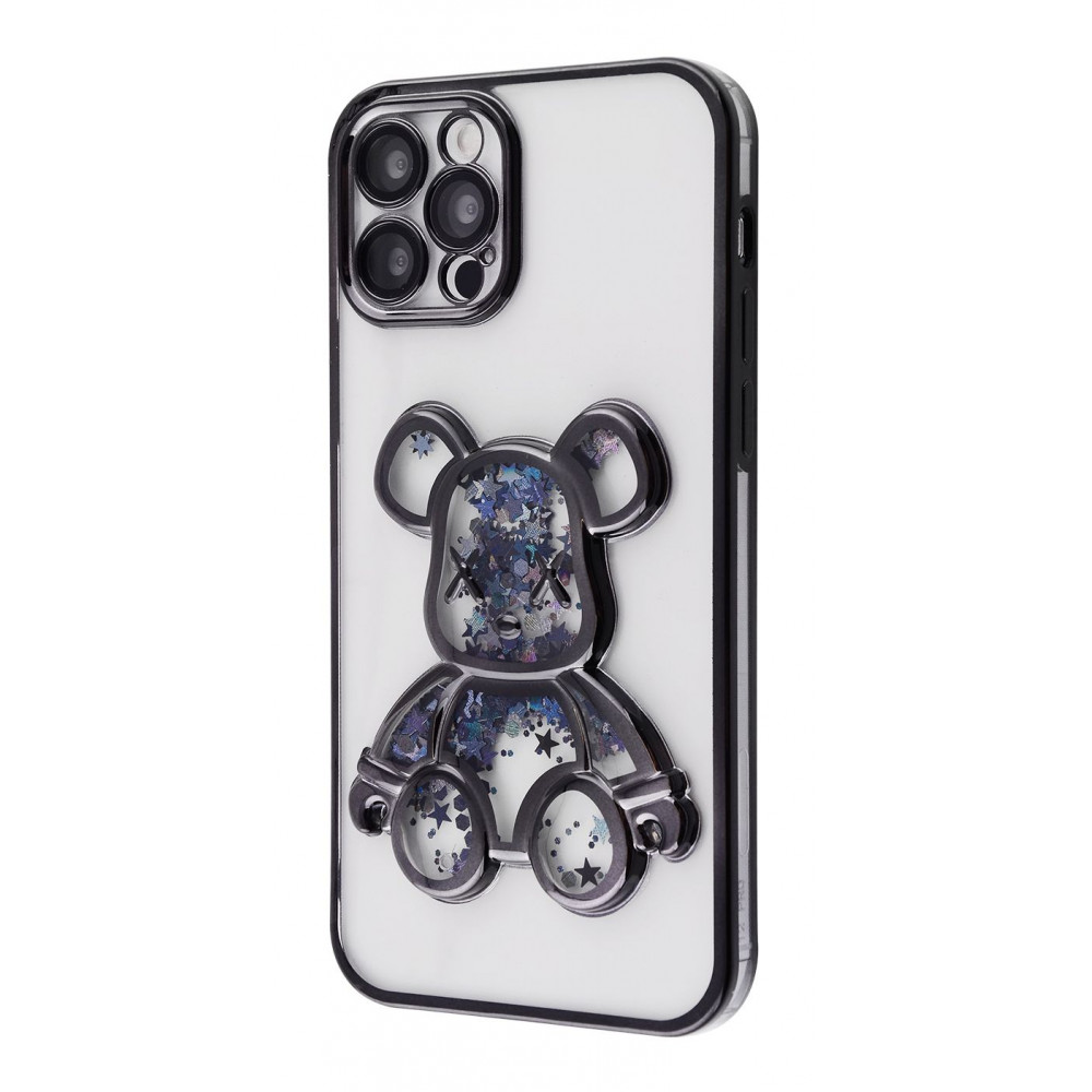 Чохол Shining Bear Case iPhone 12 Pro dark purple