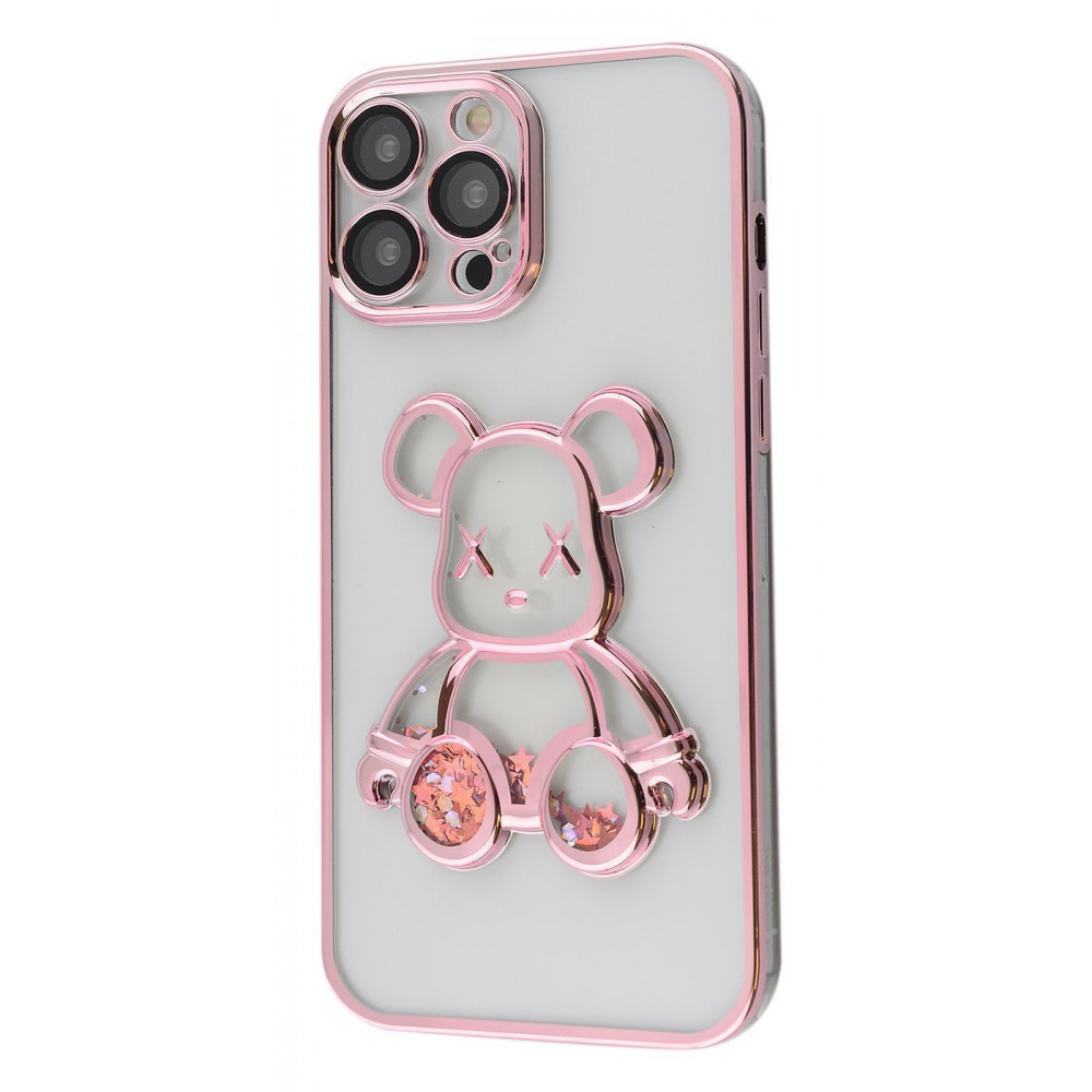 Чохол Shining Bear Case iPhone 14 Pro Max purple