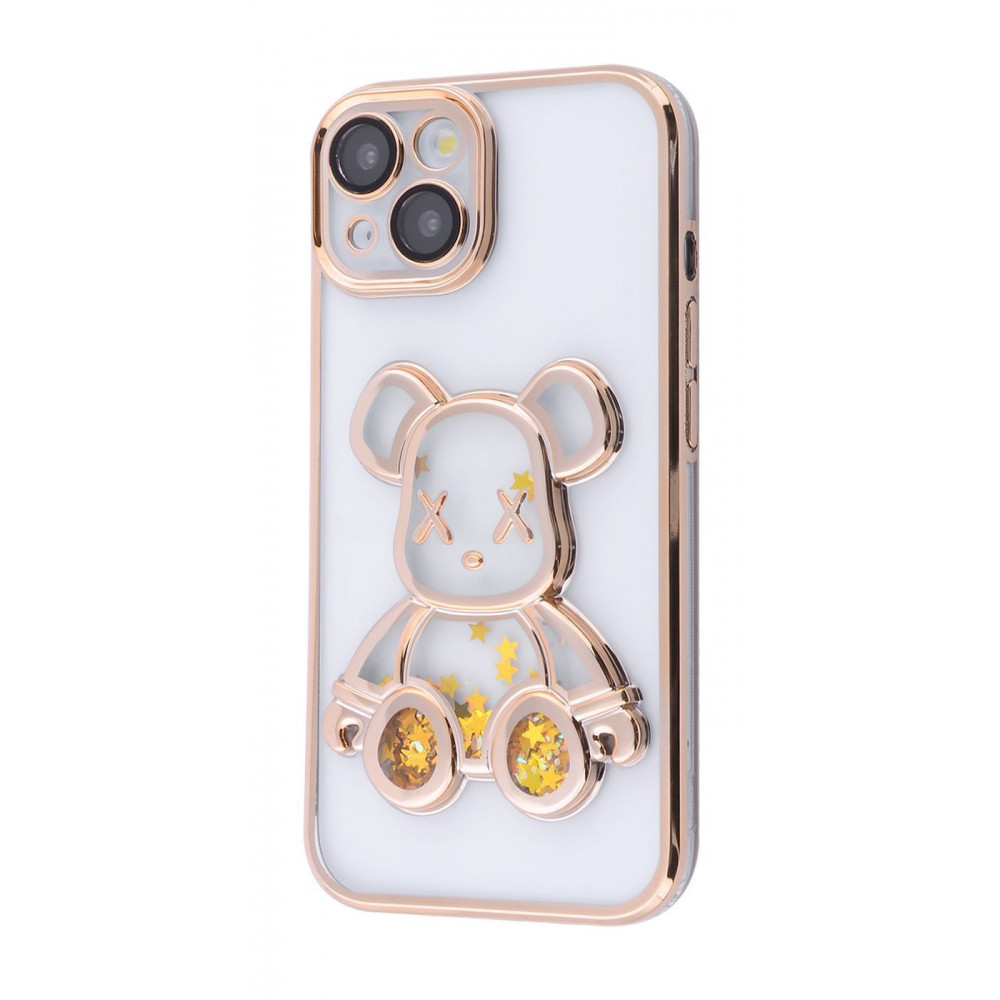 Чохол Shining Bear Case iPhone 15 purple