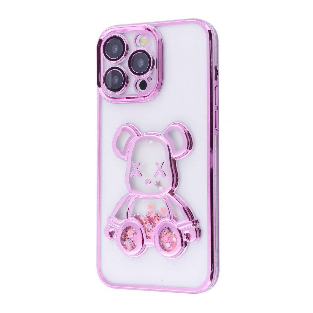 Чохол Shining Bear Case iPhone 15 Pro Max purple