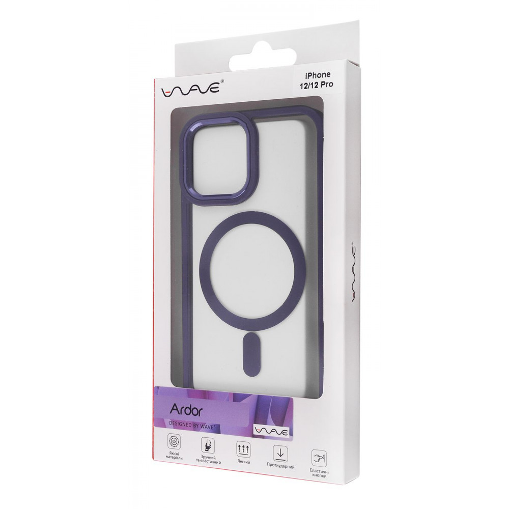 Чохол WAVE Ardor Case with Magnetic Ring iPhone 12/12 Pro light purple