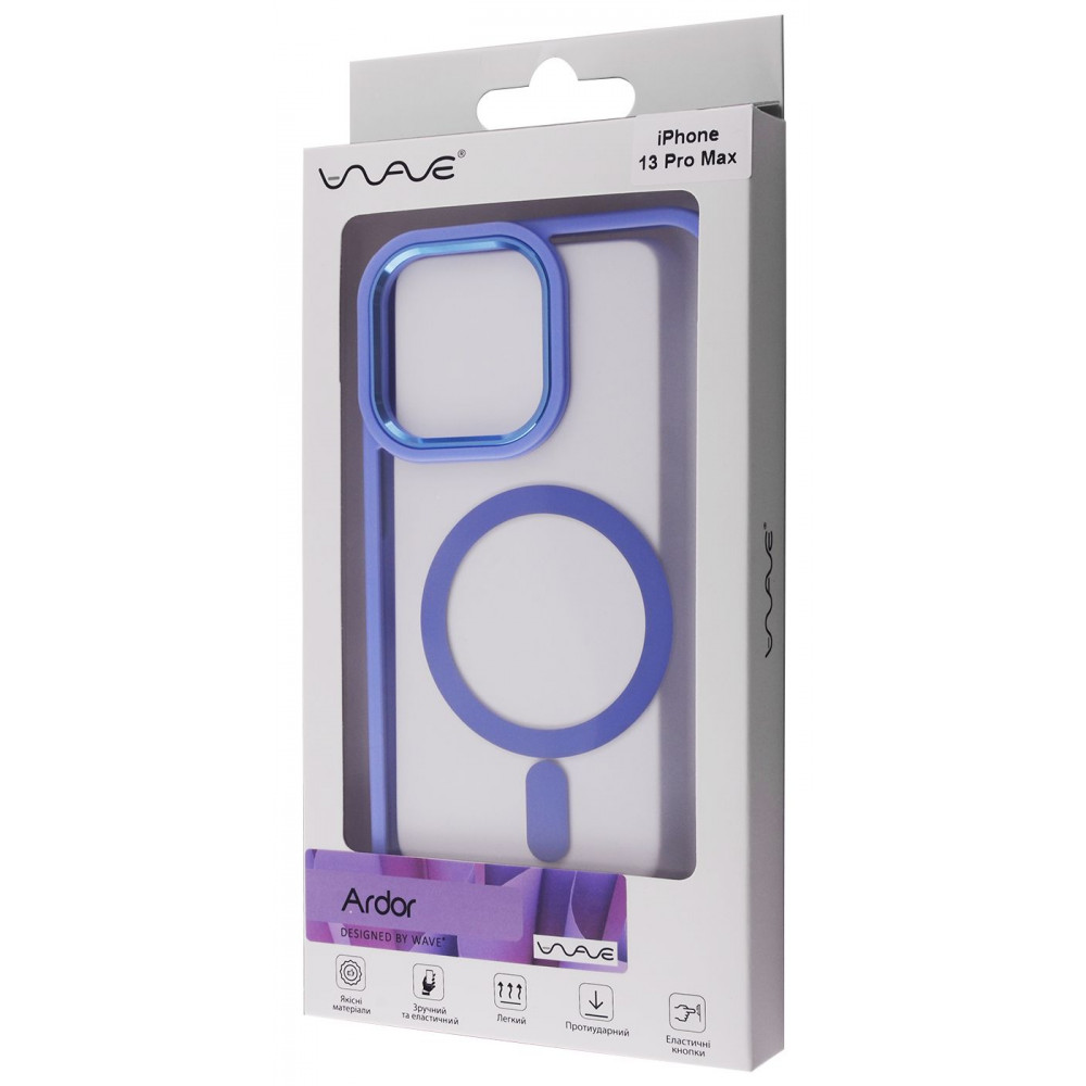 Чохол WAVE Ardor Case with Magnetic Ring iPhone 13 Pro Max light purple