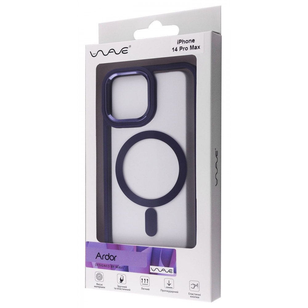 Чохол WAVE Ardor Case with Magnetic Ring iPhone 14 Pro Max pink